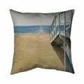 Fondo 26 x 26 in. Seaside Landscape-Double Sided Print Indoor Pillow FO2774097